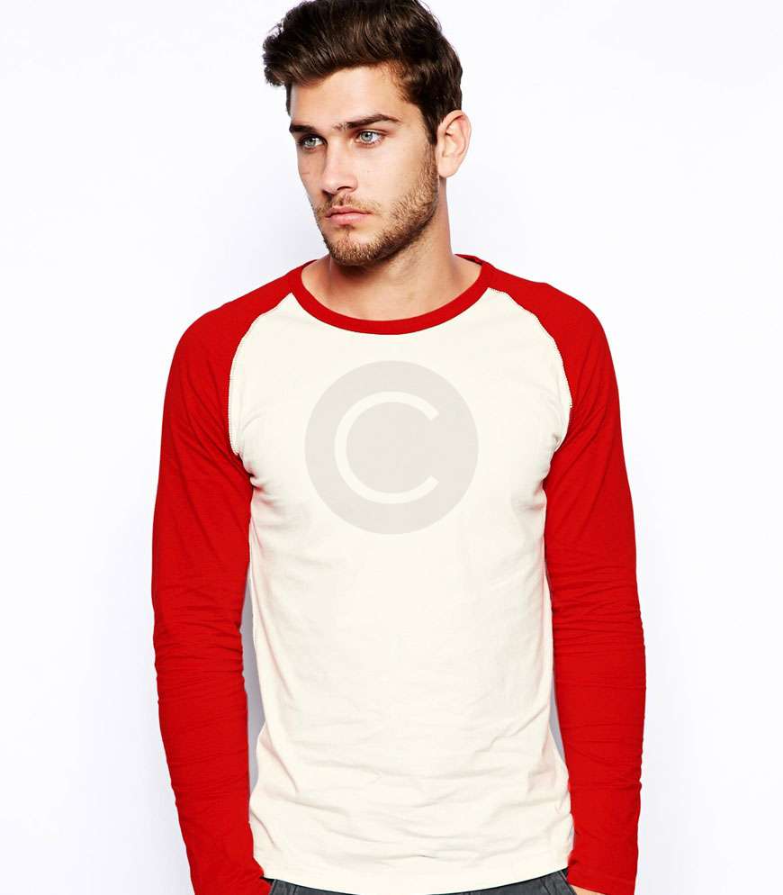 Long Sleeve Top With Raglan Sleeve - Image 2