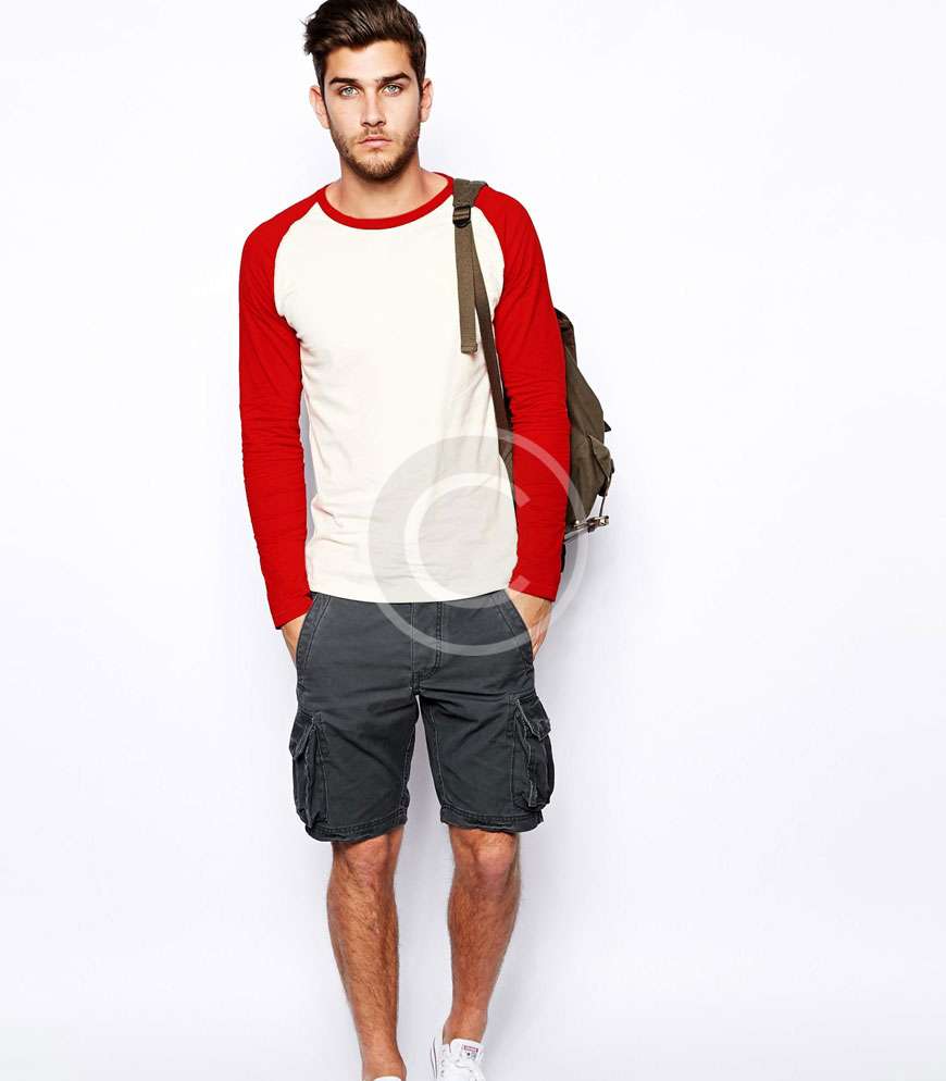 Long Sleeve Top With Raglan Sleeve